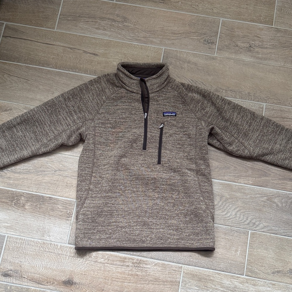 Patagonia Men's Better Sweater 1/4 zip fleece pullover